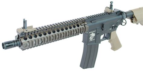 Assault Rifle M4 Mk18 Mod1 9 Aeg Tri Color Ecec System