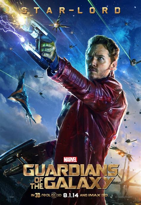 James gunn resisted auditioning chris pratt for guardians of the galaxy. Chris Pratt as Star-Lord | Guardians of the Galaxy Posters ...