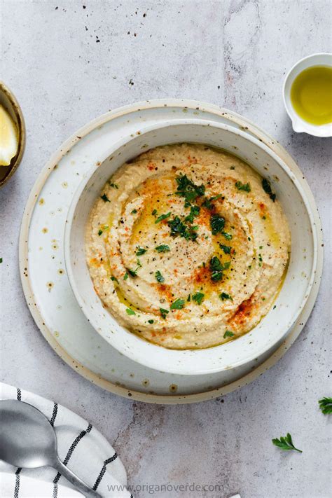 Hummus di ceci | ricetta veloce - Origano Verde