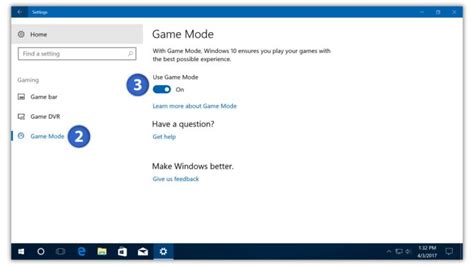 Help Your Games Run Better With Windows 10 Game Mode