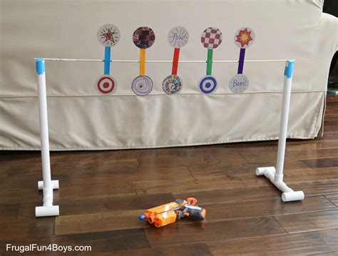 How To Make A Nerf Spinning Target Frugal Fun For Boys And Girls