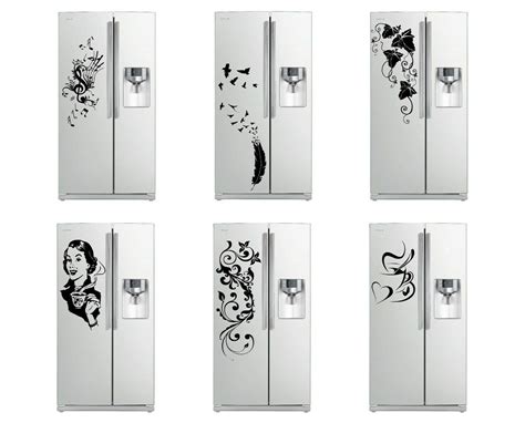Fridge Sticker Removable High Quality Decal Refrigerator Decor