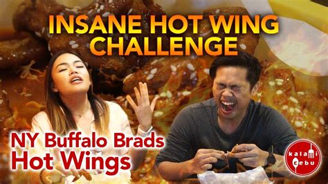 There's no wrong way to eat a wing, but here's how you can get the most meat off the bird. INSANE HOT WING CHALLENGE @ NY Buffalo Brads - YouTube
