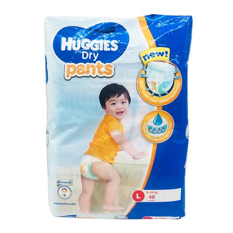 Huggies Dry Baby Diaper Pants 48s Size L