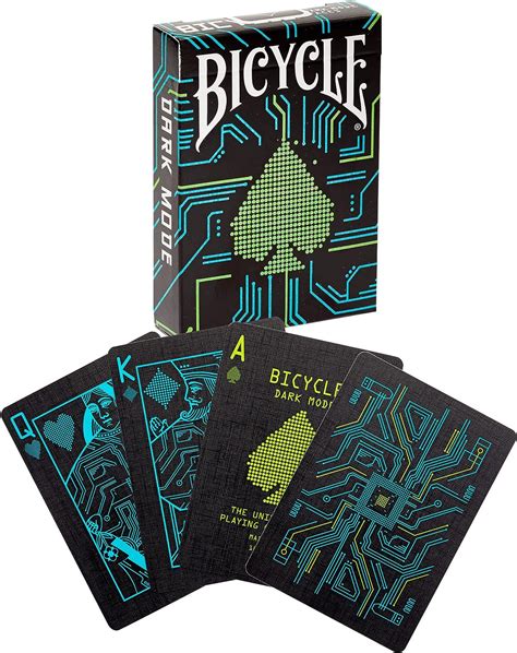 Bicycle Creative Playing Cards Bicycle Dark Mode High Quality