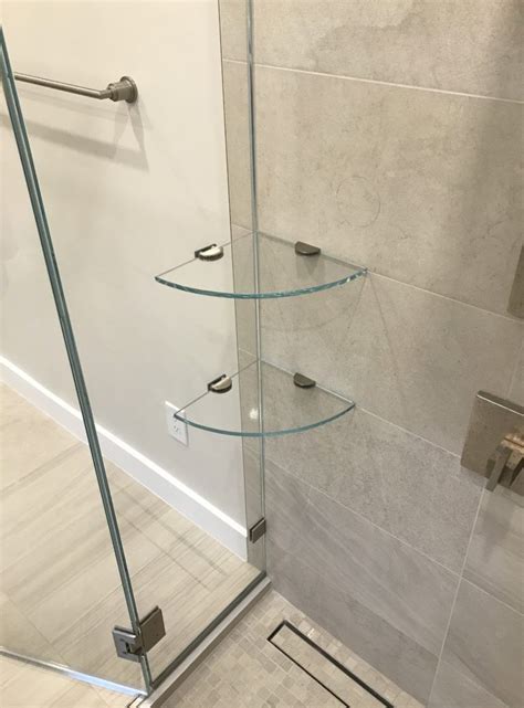 Shower Storage Shelves Or Niches Shower Door Experts Glass Shower