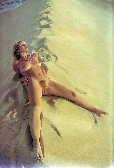 Unknown Blonde Spreads Legs On Sandy Dune Rockingchair