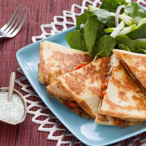 We did not find results for: Recipe: Two-Cheese Chicken Quesadillas with Chive-Sour ...