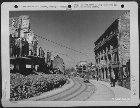 Untere Konigstrasse Kassel Germany 1945 Image Digital Journal