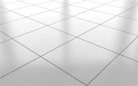 White Vinyl Tile Floor 3d Rendering My Affordable Flooring