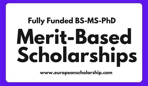 Merit Based Scholarships 2022 2023 Fully Funded