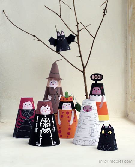 Printable Halloween Paper Dolls Design Inspiration