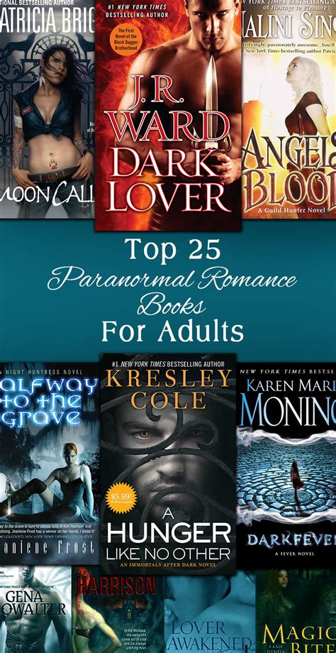 But after she reads an enchanted book about vampires written by a. Paranormal Romance Books For Adults - The Top "25" HOTTEST ...