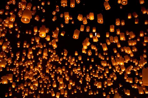 what i like: floating lanterns