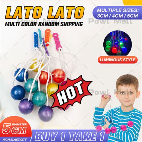 buy 1 take 1 5cm lato lato luminous toys viral old school games pro clackers ball viral bola