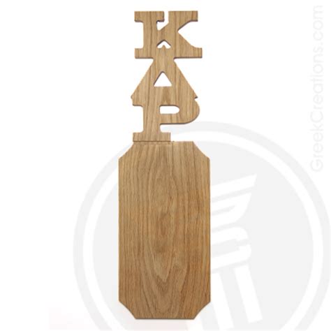 Kappa Delta Rho 21 Inch Blank Greek Letter Paddle