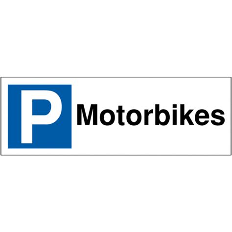 Motorbikes Parking Sign Motorbikes Parking Signage