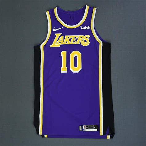 Men's los angeles lakers #23 lebron james blue throwback icon authentic jersey. Sviatoslav Mykhailiuk - Los Angeles Lakers - Game-Worn ...