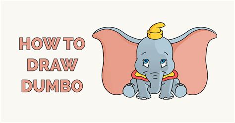 How To Draw Dumbo Really Easy Drawing Tutorial