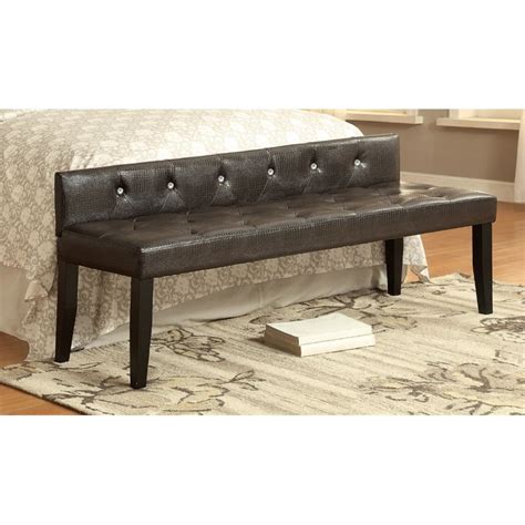 Get the best deal for bedroom benches from the largest online selection at ebay.com. Furniture of America Brannon Faux Leather Bedroom Bench in ...