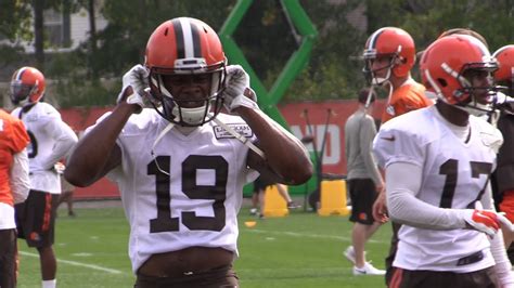 Cleveland Browns Corey Coleman Feels The Pressure Youtube