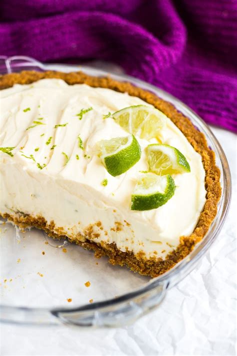Key Lime Pie Recipe With Condensed Milk No Bake Creamy Key Lime Pie