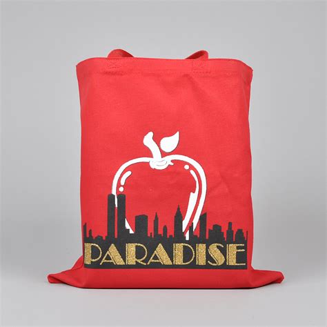 Paradis3 Big Apple Tote Bag Red Beyond