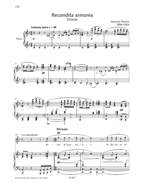 Francesca Licciarda Recondita Armonia Sheet Music Pdf Notes Chords