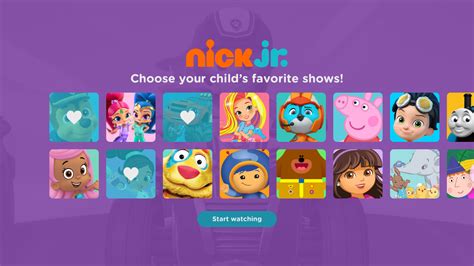 Nick Jr App Shows