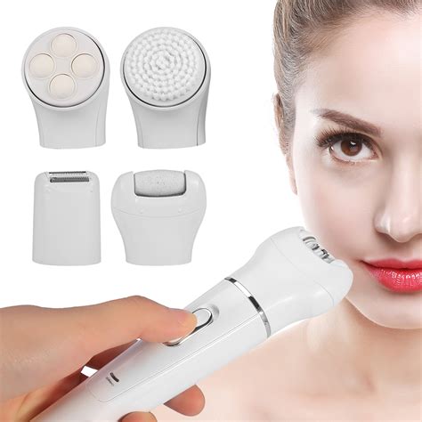 Ladies 5in1 Cordless Electric Tweezer Body Facial Hair Removal Remover