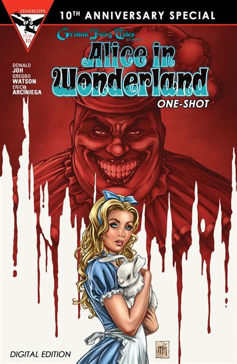 Real Life Horror Highlights Zenescope S Alice In Wonderland Tenth Anniversary Special Critical