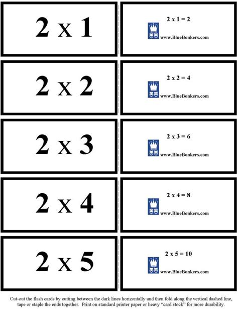 Multiplication Facts 0 12 Flash Cards 1000 Images About Teaching Math