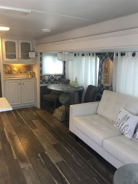 47 Adorable Rv Remodel Ideas You Should Try Remodeled Campers Rv