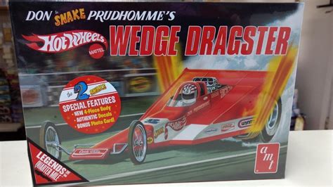 Amt 1049 Don The Snake Prudhommes Hot Wheels Wedge Tf Dragster Model