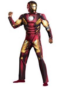 Adult Avengers Iron Man Muscle Costume Halloween Costume Ideas 2023