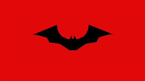 The Batman 2021 Logo Minimalist Wallpaper Hd Movies 4k Wallpapers