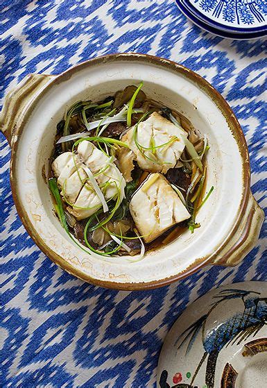 Soy And Ginger Steamed Halibut Halibut Fish Recipes Steamed Fish