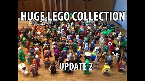 my huge lego minifigure collection [collection update 2] 2014 youtube
