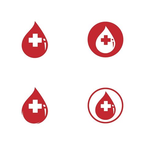 Premium Vector Blood Logo Icon Vector Template