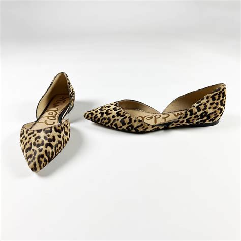 Sam Edelman Sam Edelman Rodney Cheetah Leopard Calf Animal Ballet Flats