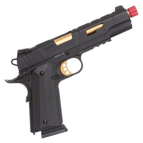 Pistola Airsoft GBB Green Gas 1911 Redwings Gold Rossi VentureShop