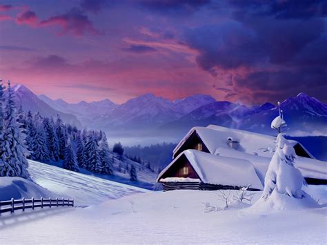 Desktop Wallpaper Winter Scenes ·① Wallpapertag