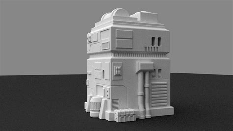 Star Wars Legion Imperial Government Building Terrain 3d Print