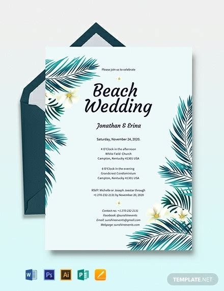 10 Best Wedding Invitation Card Templates Free