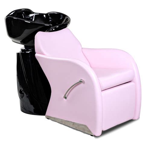 Leisure Pink Beauty Salon Shampoo Chair And Sink Bowl Unit Shampoo Chair Salon Shampoo