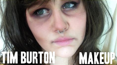 Tim Burton Inspired Makeup Tutorial Youtube