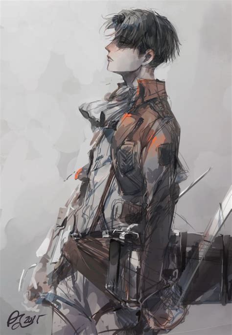 Captain levi from attack on titan. Levi Ackerman..Attack on titan..Shingeki no kyojin..manga ...