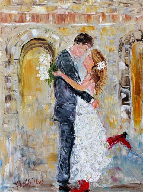 Custom Original Oil Painting Romance Couple In Love Palette Etsy Painting Original Oil