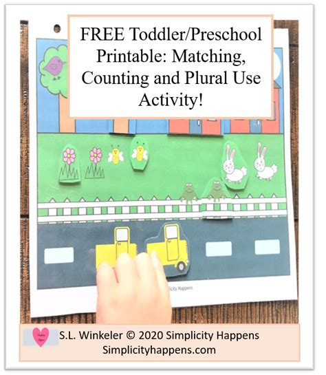 What Age do Toddlers/Preschoolers begin to use Plurals? Check out this Playful Night Time ...