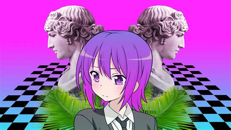 My Anime Vaporwave Wallpaper 12 By Iamthebest052 On